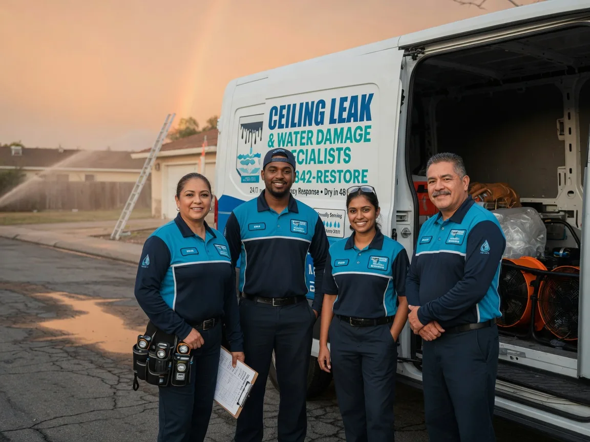 Ceiling Leak Cleanup company in Merryville, LA